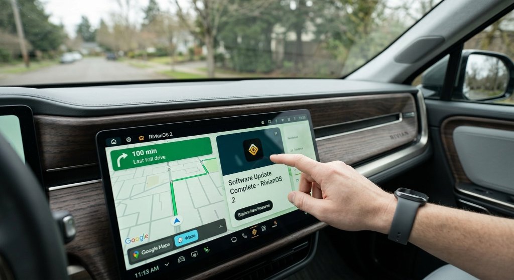Rivian’s Massive RivianOS 2 Update Unifies Entire Fleet—And Early Adopters Win Big