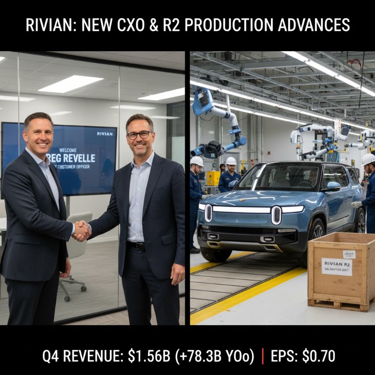 Rivian's R2 Offensive: New Leadership and Production Milestones Set Stage for Mass Market Battle