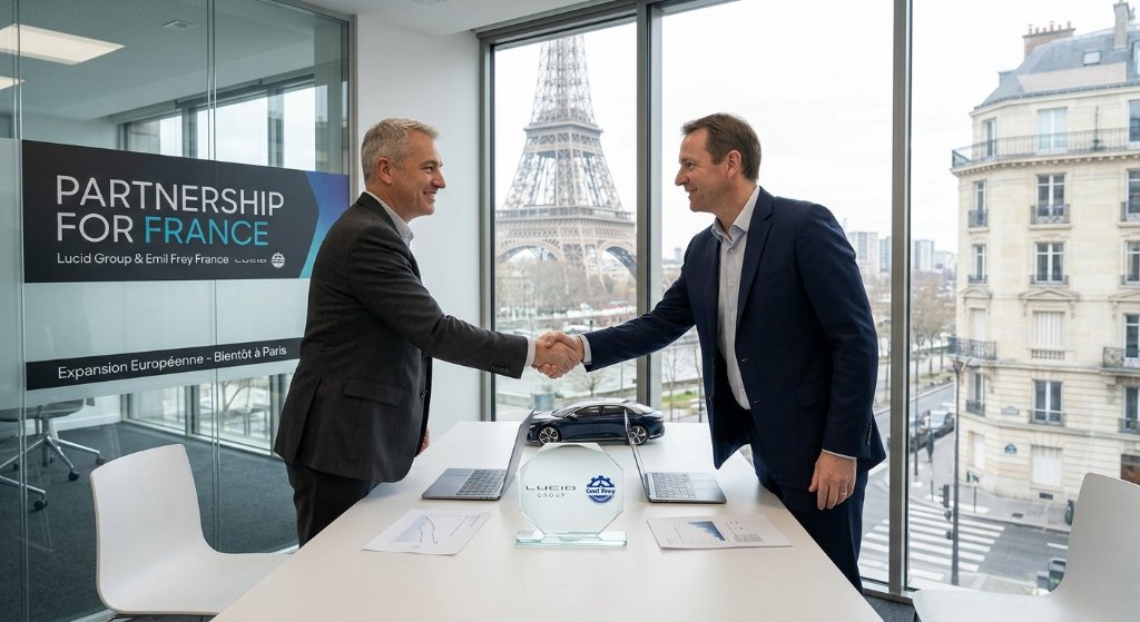 Lucid's French Revolution: Premium EV Maker Partners with Emil Frey to Conquer Europe's Toughest Market