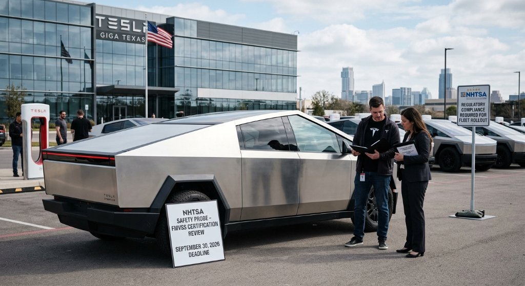 NHTSA Corners Tesla: Sworn Special Order Demands Proof That Pedal-Free Cybercab is Legally Allowed to Drive