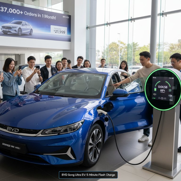 BYD's Song Ultra EV: A Sub-$22,000 Juggernaut Redefining Speed and Value in the EV Market