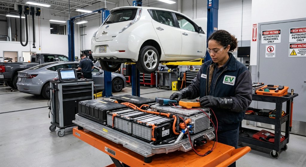 The EV Repair Bottleneck: Why Battery and ADAS Complexities Are Driving Insurance Premiums to the Brink
