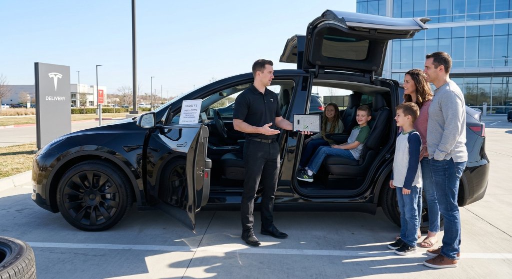 Tesla's Stretched Six-Seat Model Y L Arrives in the U.S. to Dominate the Family EV Segment