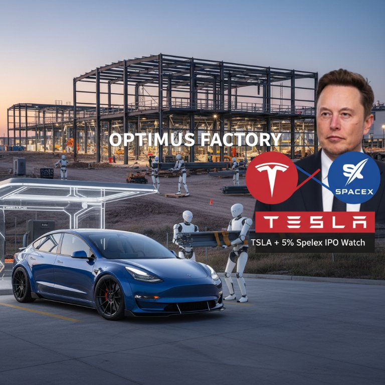 Tesla's Triple Threat: Model 3 Plaid, Robot Factory, and a SpaceX Merger Mega-Play