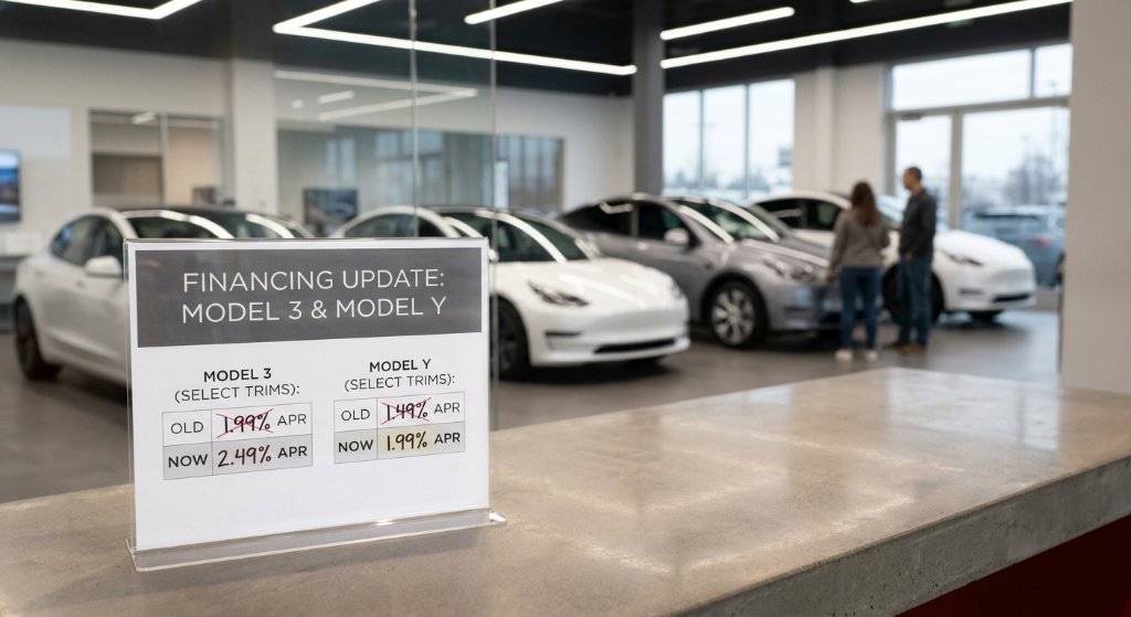 Tesla’s Quiet Financing Rate Hike Signals the End of the "Almost Free Money" EV Era