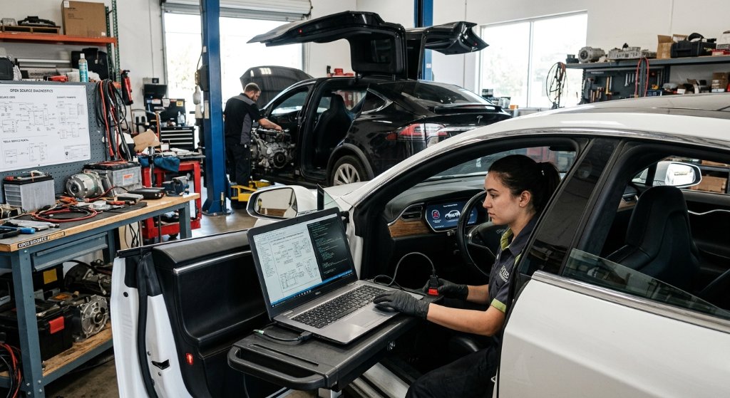 Tesla's Open-Source Gambit: Releasing Model S and Model X Blueprints Changes the Right-to-Repair Game