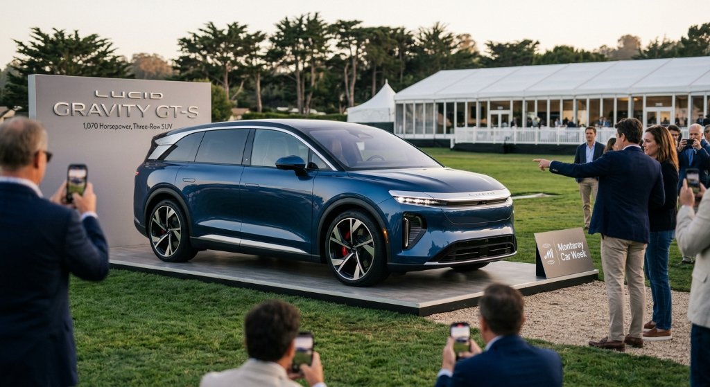 Lucid Unveils 1,070-HP Gravity GT-S to Claim Three-Row EV Dominance