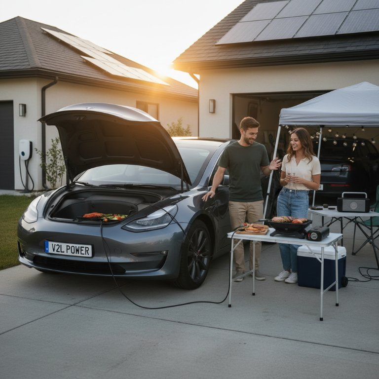 Tesla Model 3's Covert V2L Upgrade: Cybertruck Tech Unlocks New Utility for the Sedan