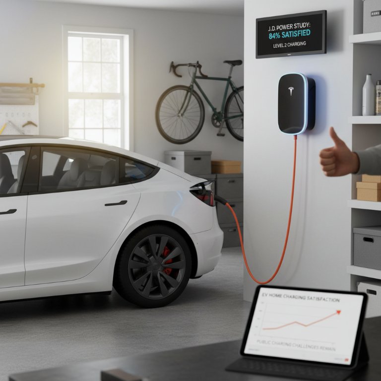 Home Charging Satisfaction Surges: Level 2 Chargers Cement Their Dominance as EV Adoption Accelerates