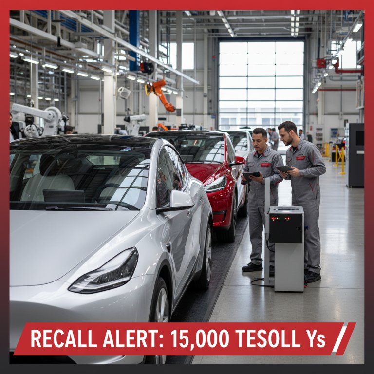 Tesla Recalls 14,575 Model Ys Over Missing Crucial Safety Labels, Raising Fresh Quality Concerns