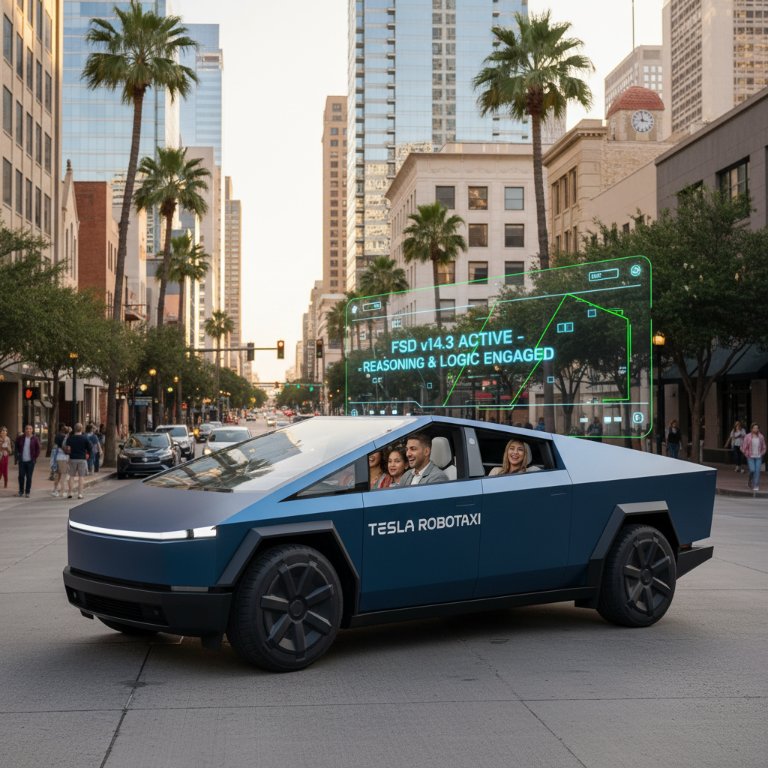 Tesla's FSD v14.3: A Make-or-Break Moment for 'Reasoning and Logic' in Autonomous Driving