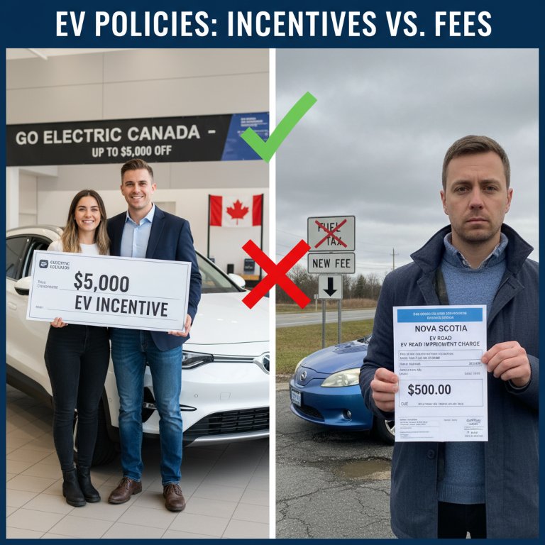 Canada's EV Transition Hits a Fiscal Pothole: Federal Incentives Clashed by Nova Scotia's New 'Road Tax'