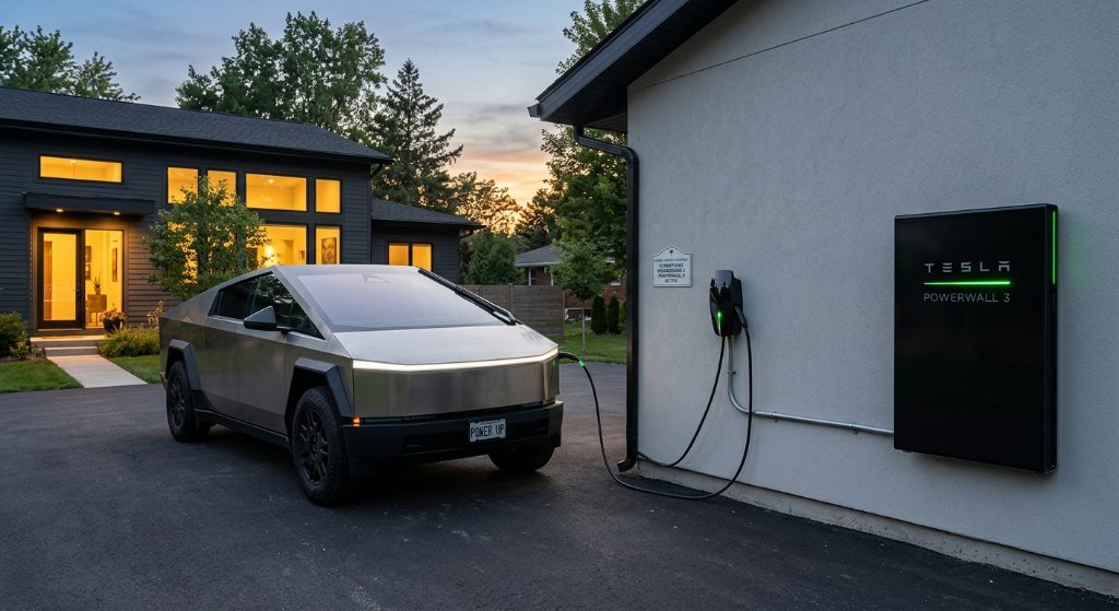 Tesla Unlocks Ultimate Off-Grid Power: Cybertruck and Powerwall 3 Finally Fuse Into a Massive Home Backup System