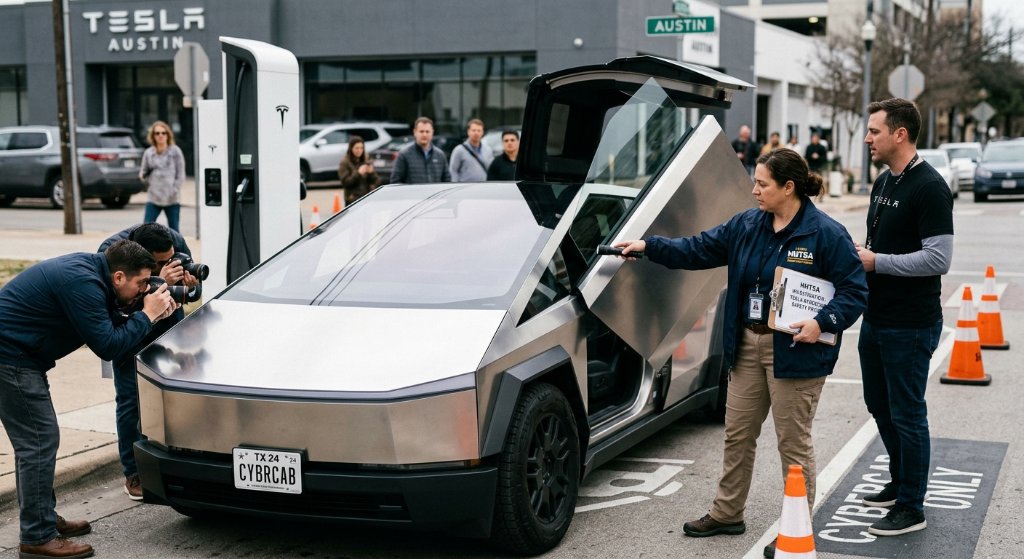 Feds Strike Back: NHTSA Launches Audit of Tesla’s Pedal-Free Cybercab Hours After Austin Rollout