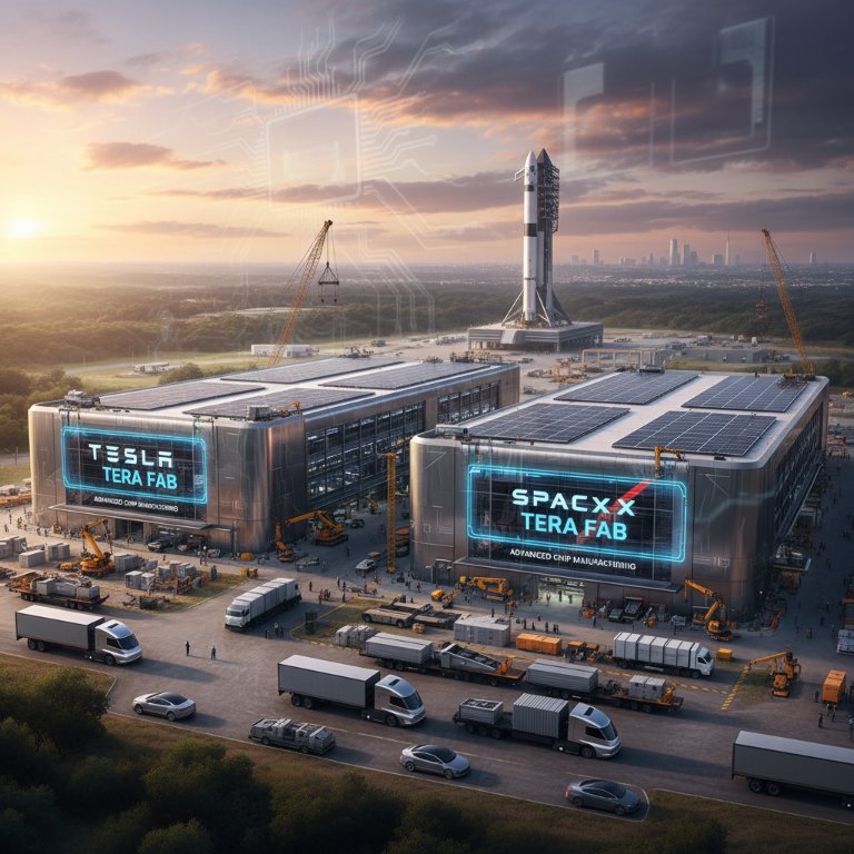 Tesla and SpaceX Unleash 'Terafab' Alliance: A Bold Bid for AI Chip Supremacy