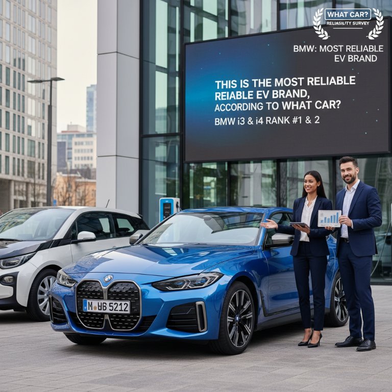 BMW Electrifies Reliability Crown, Sets New Benchmark for Premium EVs