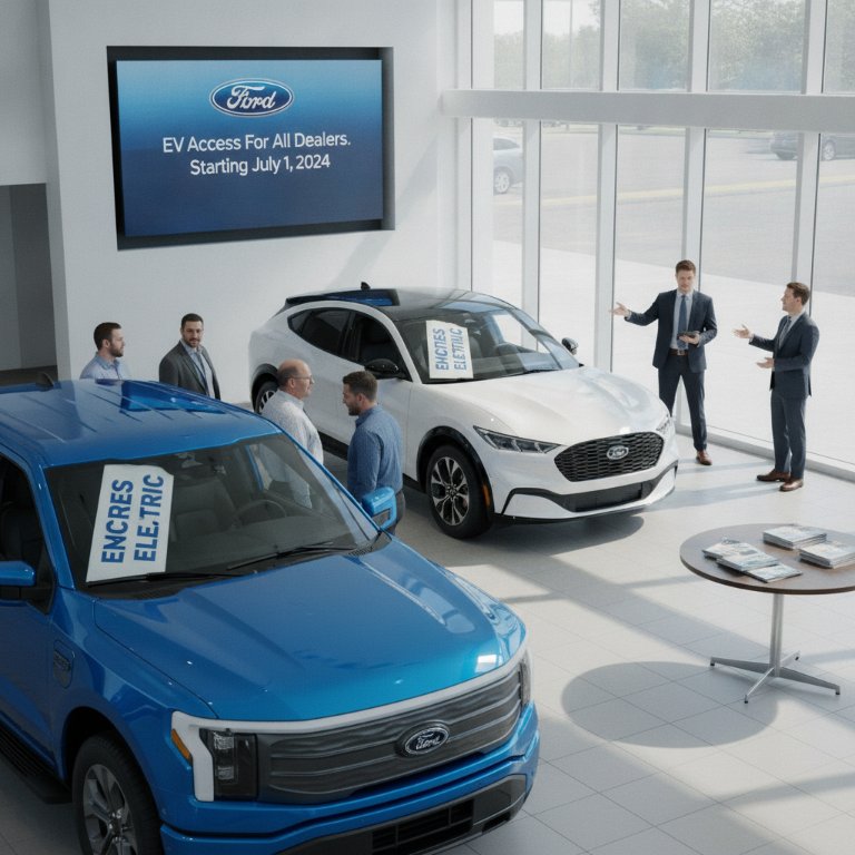 Ford Scraps Model e Certification, Unleashing EVs to All Dealers – A Strategic U-Turn for Blue Oval?
