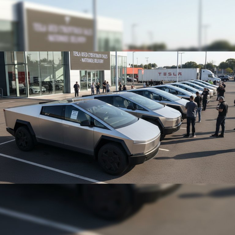 The Cybertruck Resale Revolution: Tesla Takes Direct Control of Its Secondary Market