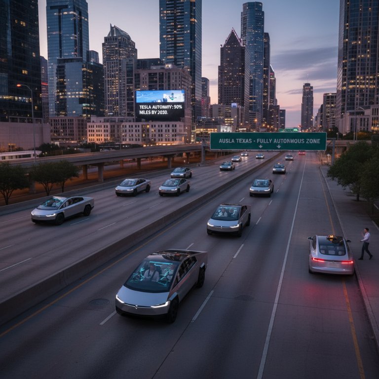 Musk Accelerates Unmonitored Autonomy: Tesla's Robotaxi Ambitions Set for Nationwide Rollout This Year