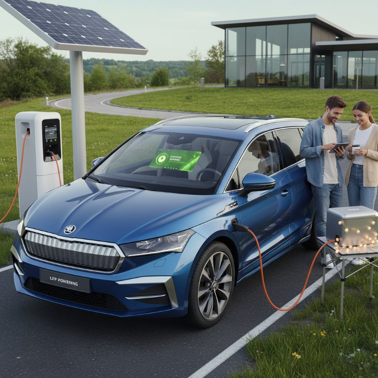 Skoda's 2026 Elroq and Enyaq Unleash LFP Power and V2L Versatility, Sharpening European EV Edge