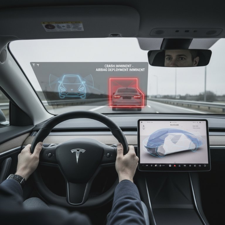Beyond the Impact: Tesla Vision's Predictive Airbags Redefine Automotive Safety