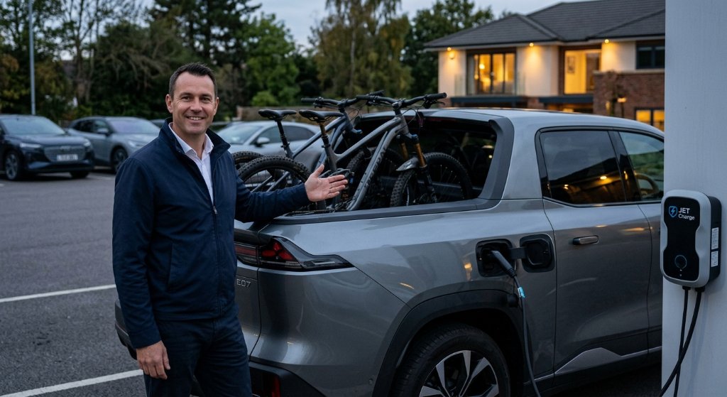 From Tesla to Transforming Multitruck: Why JET Charge's CEO Bought the Radical Deepal E07