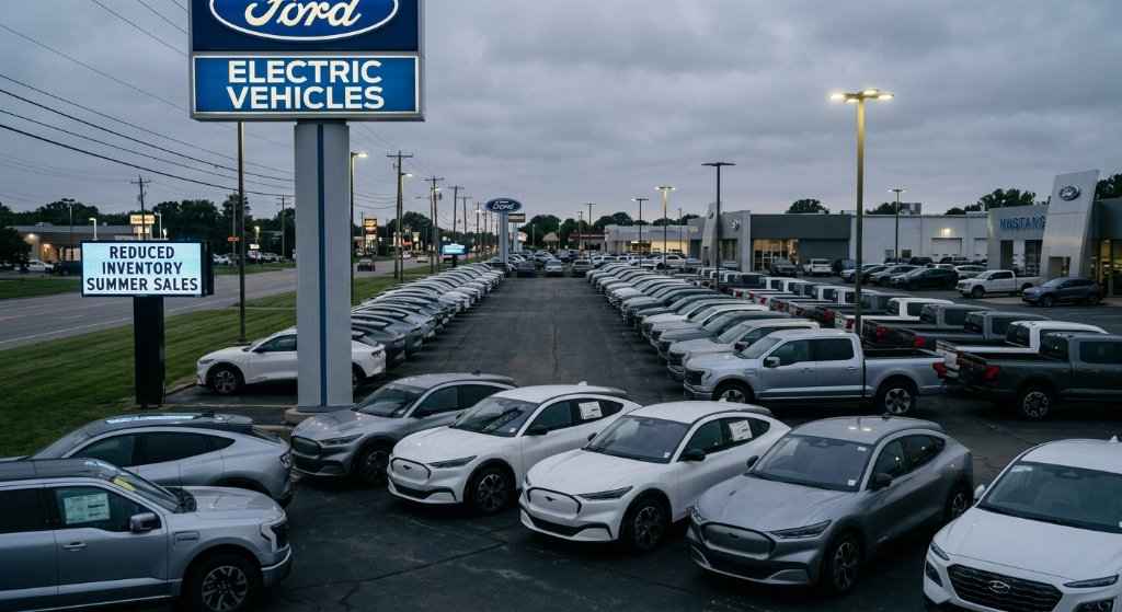 Ford’s EV Strategy Faces a Brutal Reality Check: Mach-E and Lightning Sales Crater 41% in Shock Q2 Report
