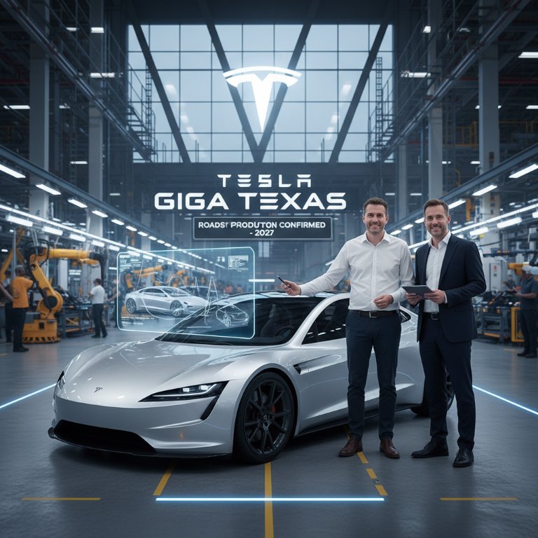 Gigafactory Texas Takes the Wheel: Tesla Roadster Production Confirmed as Long-Awaited Reveal Nears