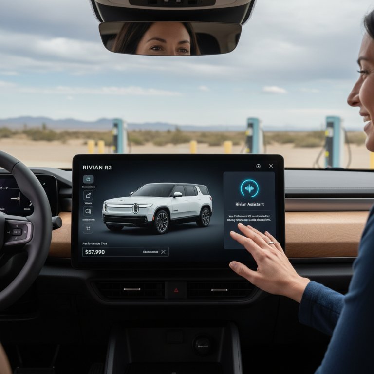 Rivian Accelerates R2 Rollout, Ignites In-Car Experience with Advanced AI Assistant