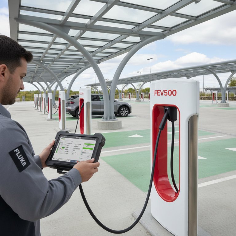 Fluke's FEV500 Declares War on Unreliable DC Fast Chargers, Promising a Revolution in EV Uptime