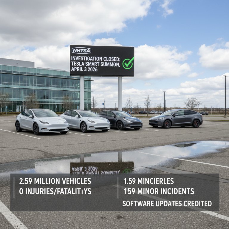 NHTSA Clears Tesla Smart Summon: OTA Updates Vindicated in Zero-Injury Probe