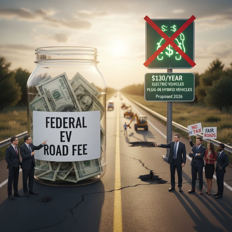 Federal EV Road Fees Proposed: A Bipartisan Bill Threatens to Dampen Adoption Momentum