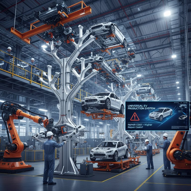 Ford's 'Assembly Tree' Revolution: Efficiency Gains Square Off Against Repair Cost Concerns