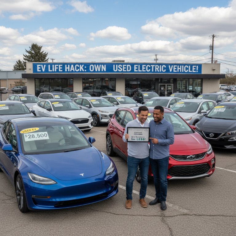 Used EV Prices Plummet: A 'Life Hack' for Mainstream Adoption as Electric Cars Outprice Gasoline Counterparts