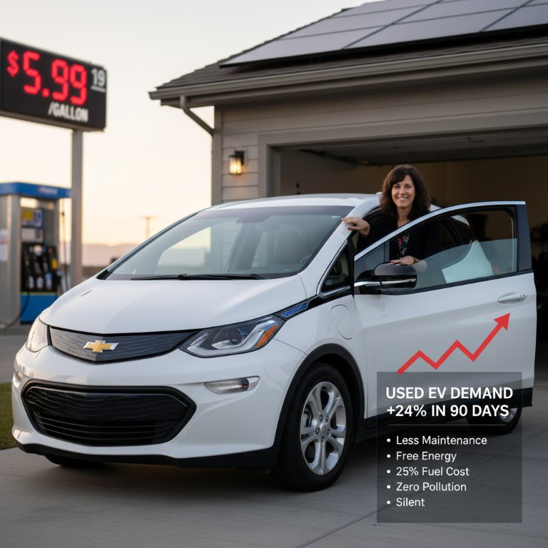 Affordable EV Boom: Used Chevy Bolts Lead the Charge as Gas Prices and Tax Credits Fuel Demand