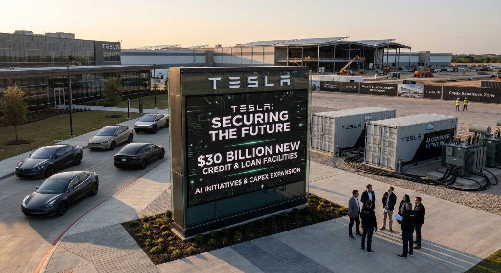 Tesla Secures Colossal $30 Billion Credit Package to Fund AI and SpaceX Expansion