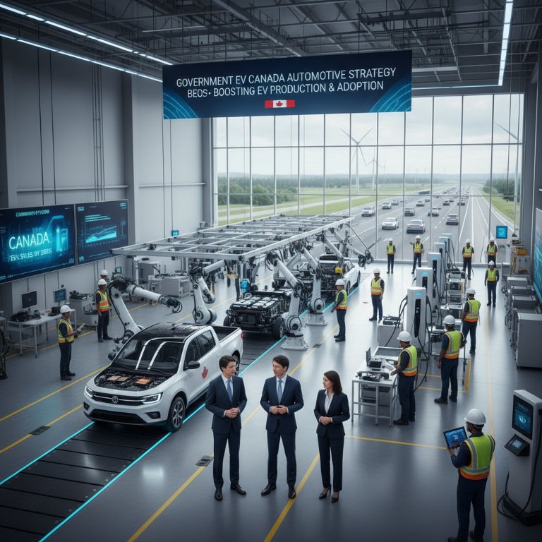 Canada Ignites EV Revolution with Billions in New Strategy, Targeting Global Leadership by 2035