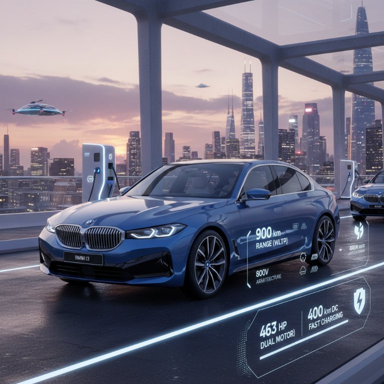 BMW's Neue Klasse i3 Sedan: A 900 km, 800V Powerhouse Set to Challenge Tesla's Dominance