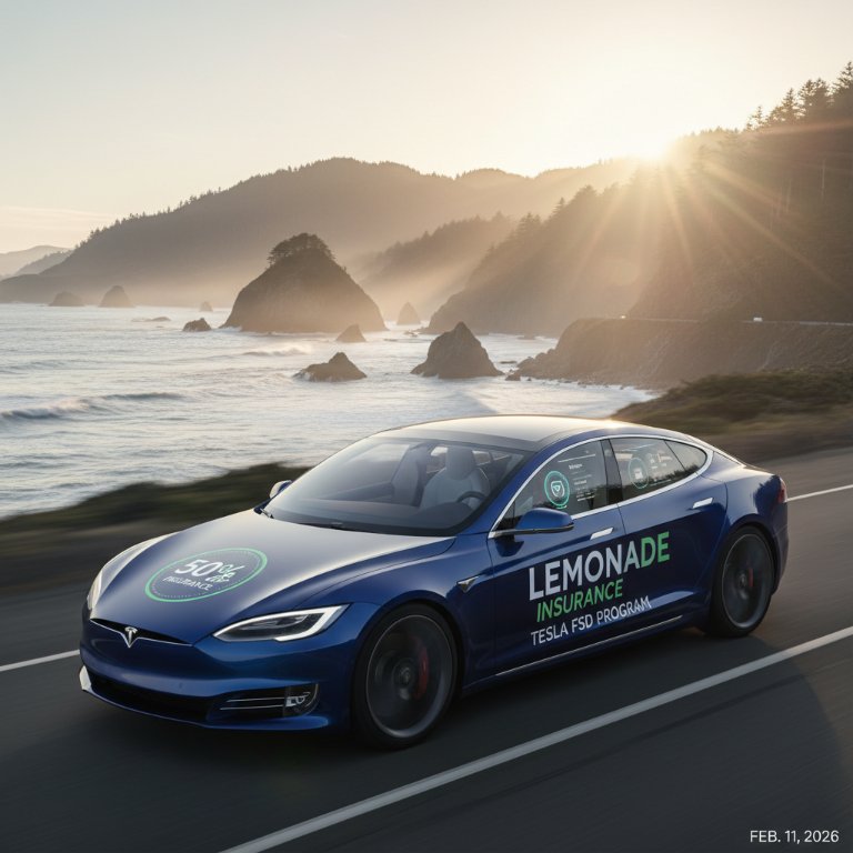 Oregon First: Lemonade Unlocks Massive Insurance Savings for Tesla FSD Drivers