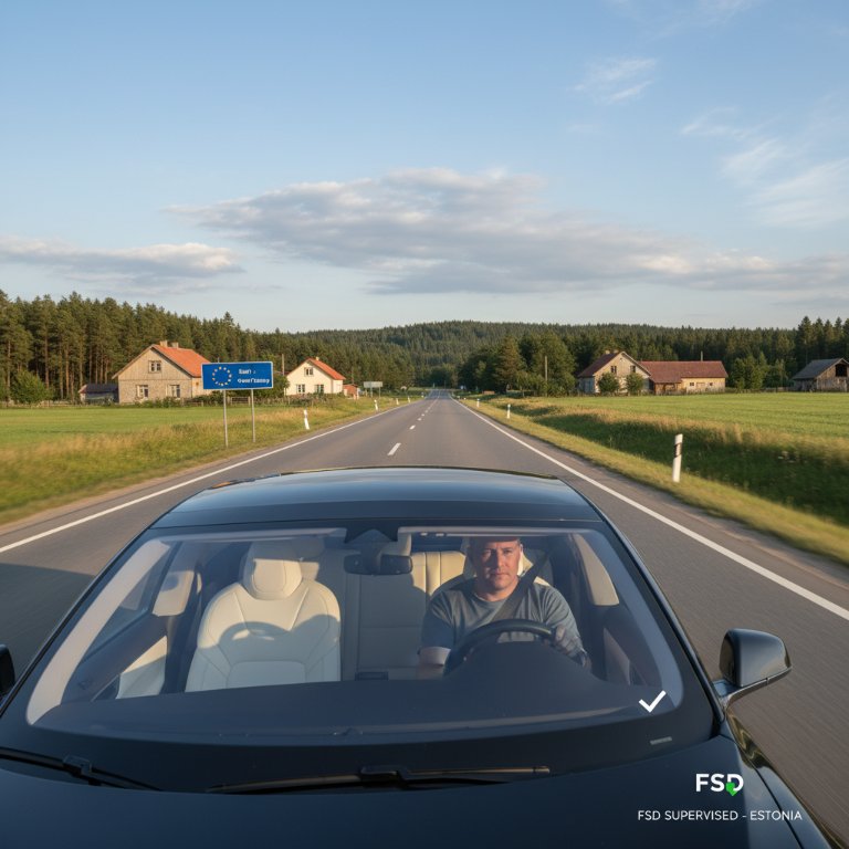 Tesla's FSD Supervised Gains Critical Ground in Europe as Estonia Leverages EU Mutual Recognition