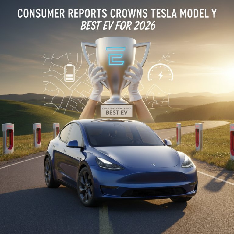 Tesla Model Y Ascends to Consumer Reports' 'Best EV' Crown, Shattering Past Reliability Concerns