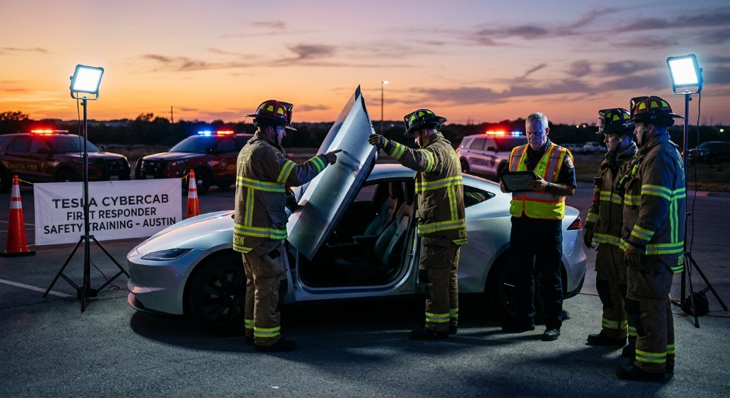 Inside Tesla's Cybercab Emergency Playbook: How First Responders Rescue Passengers from a Cockpit with No Controls