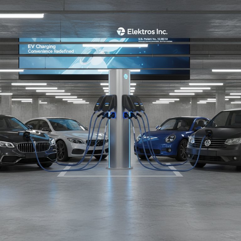 Elektros Inc. Unveils Game-Changing Multi-Port EV Charging Patent: A Leap Towards Seven-Minute Recharges