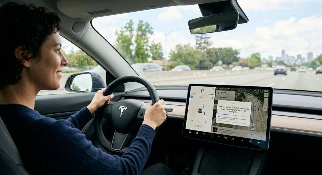 Tesla’s Unified 2026.21.6 Update Heals the Fleet Rift, Bringing FSD v14 to Legacy and Next-Gen Cars Alike