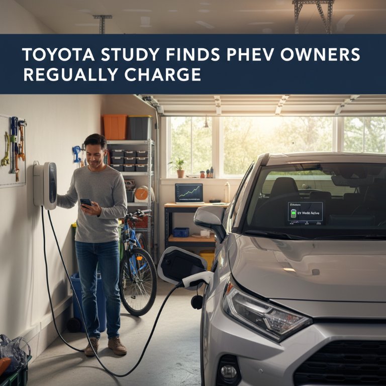 Toyota's Landmark Study Silences PHEV Critics, Proves Owners Embrace Electric Driving