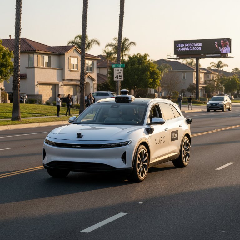 California Unleashes Nuro's Driverless Lucid Gravity: The Road to Uber's Robotaxi Future Just Got Real