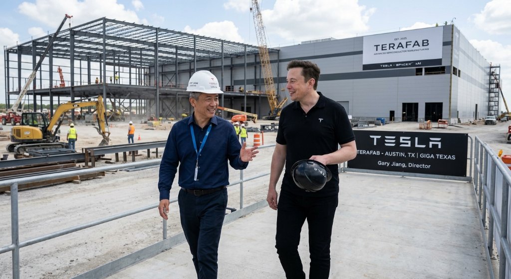 Tesla Secures Intel Vet Gary Jiang to Build $25B 'Terafab' Silicon Empire