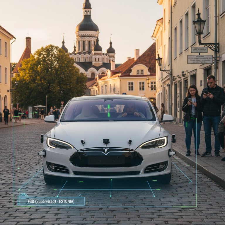 Tesla's FSD (Supervised) Lands in Estonia: A Strategic European Foothold Amidst Evolving Regulations