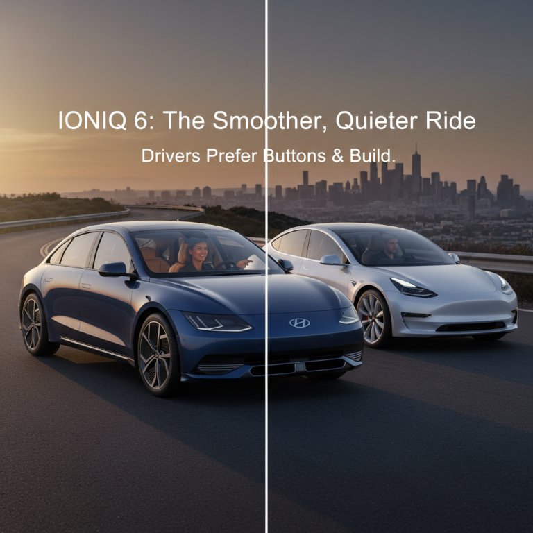 Hyundai Ioniq 6 Challenges Model 3's Reign with a 'Superior' User Experience: A New EV Benchmark?