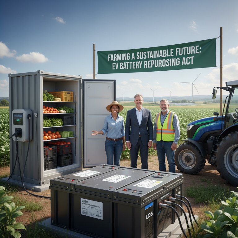From Road to Ranch: Farm Bill Amendment Ignites Second Life for EV Batteries, Powering Sustainable Agriculture
